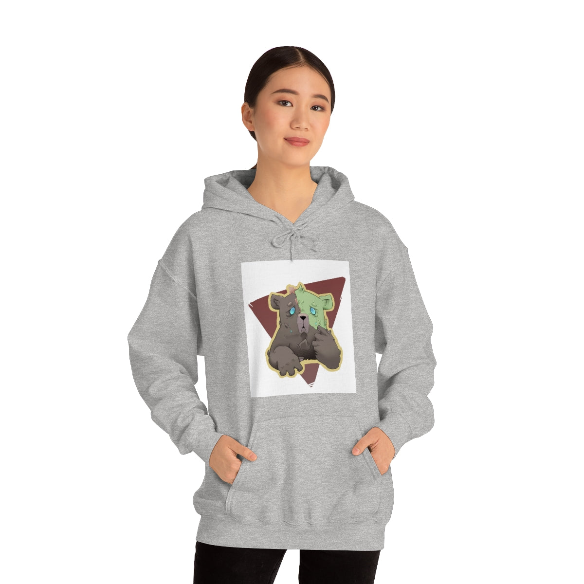 Unisex Heavy Blend™ Hooded Sweatshirt: We suffer more often in imagination than in reality. -Seneca