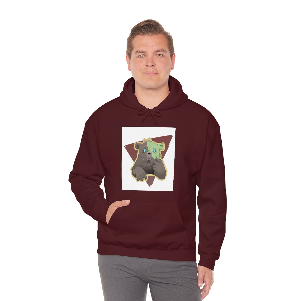 Unisex Heavy Blend™ Hooded Sweatshirt: We suffer more often in imagination than in reality. -Seneca