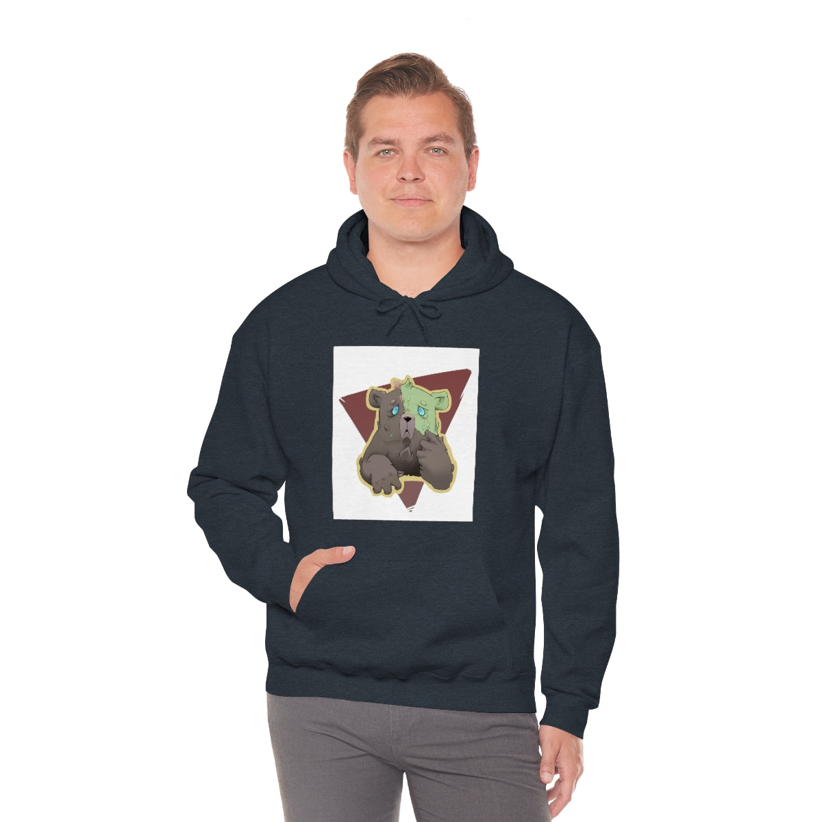 Unisex Heavy Blend™ Hooded Sweatshirt: We suffer more often in imagination than in reality. -Seneca