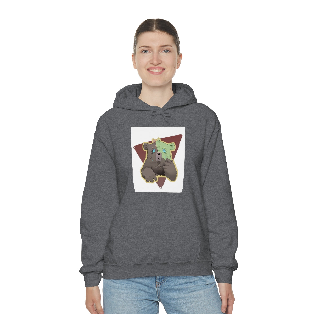 Unisex Heavy Blend™ Hooded Sweatshirt: We suffer more often in imagination than in reality. -Seneca