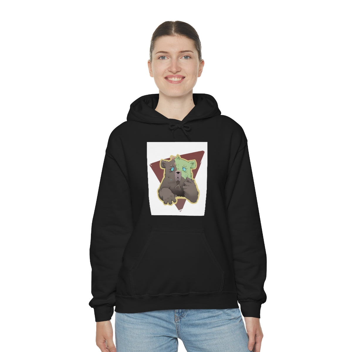 Unisex Heavy Blend™ Hooded Sweatshirt: We suffer more often in imagination than in reality. -Seneca