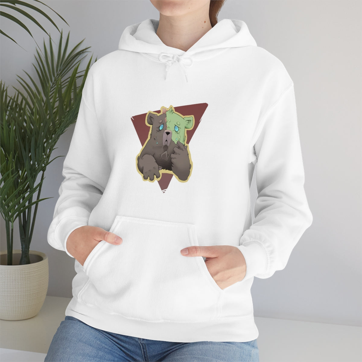 Unisex Heavy Blend™ Hooded Sweatshirt: We suffer more often in imagination than in reality. -Seneca