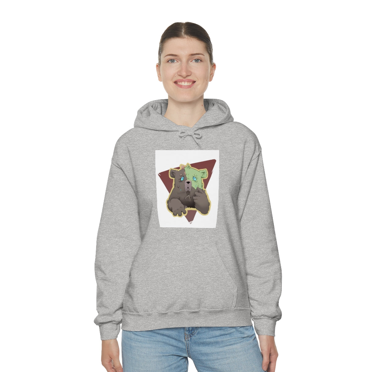 Unisex Heavy Blend™ Hooded Sweatshirt: We suffer more often in imagination than in reality. -Seneca